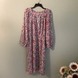Old Navy Floral Dress with Tie Top Closure